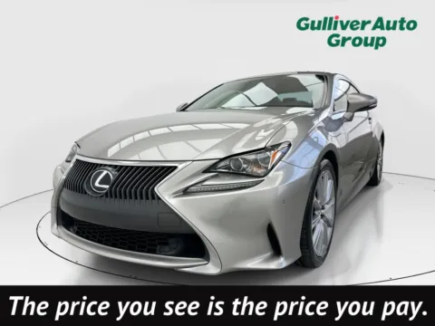 Silver 2015 Lexus RC 350 for sale in Plano, TX