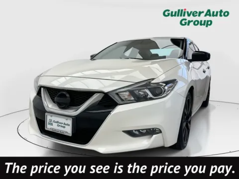 White 2017 Nissan Maxima 3.5 S for sale in Plano, TX