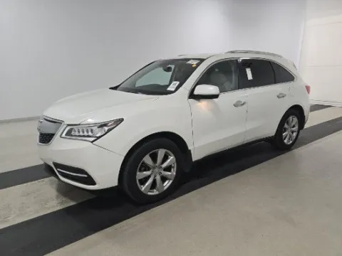White 2015 Acura MDX 3.5L Advance Pkg w/Entertainment Pkg for sale in Plano, TX