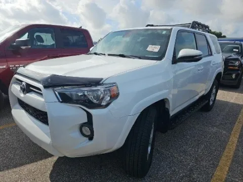 White 2020 Toyota 4Runner SR5 Premium for sale in Plano, TX