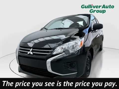 Black 2024 Mitsubishi Mirage ES for sale in Plano, TX