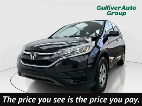 Black 2016 Honda CR-V LX for sale in Plano, TX
