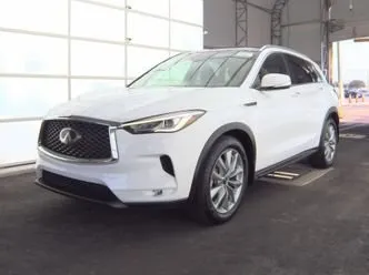 White 2021 INFINITI QX50 LUXE for sale in Plano, TX