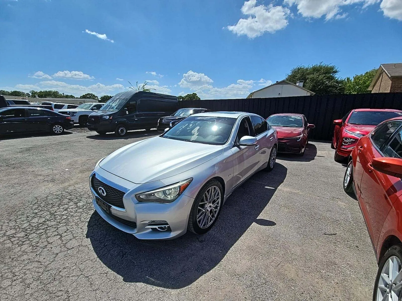 Silver 2017 INFINITI Q50 3.0t Premium for sale in Plano, TX