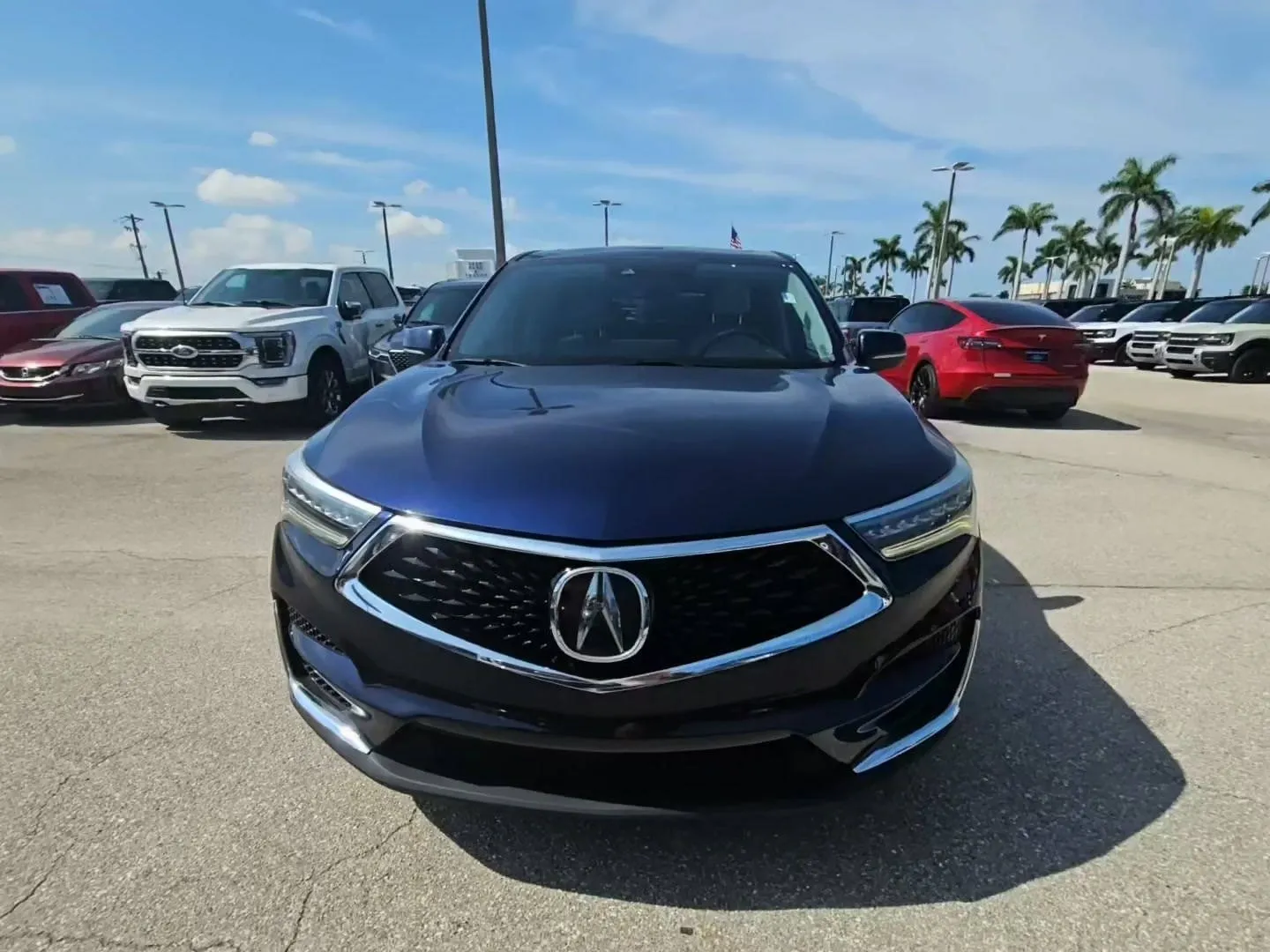 White 2019 Acura RDX for sale in Plano, TX