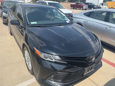 Black 2019 Toyota Camry LE for sale in Plano, TX