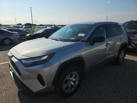 Silver 2023 Toyota RAV4 LE for sale in Plano, TX