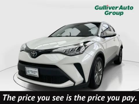 White 2021 Toyota C-HR LE for sale in Plano, TX