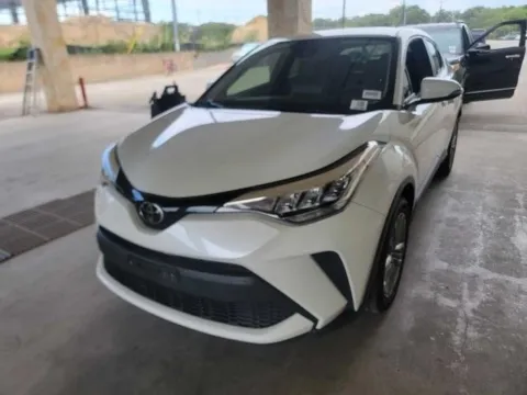 White 2021 Toyota C-HR LE for sale in Plano, TX
