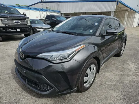 Gray 2021 Toyota C-HR LE for sale in Plano, TX