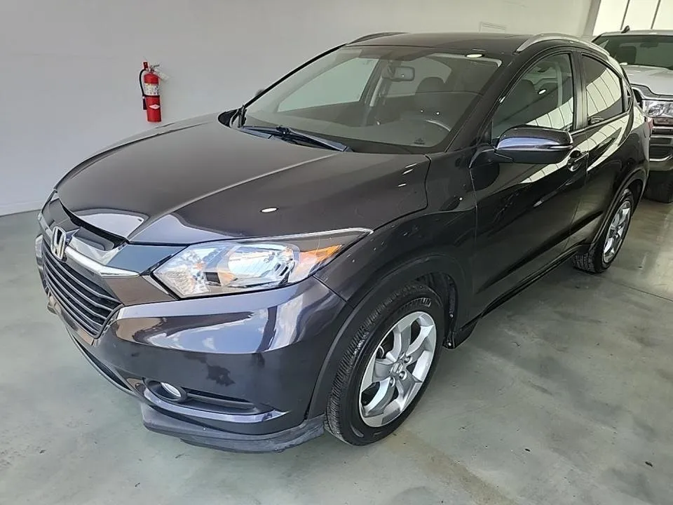 Black 2016 Honda HR-V EX-L for sale in Plano, TX