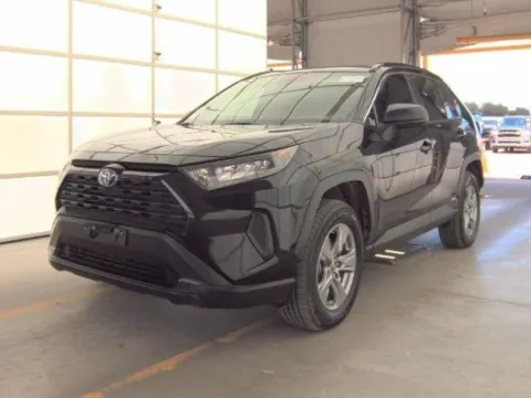 Black 2022 Toyota RAV4 Hybrid LE for sale in Plano, TX