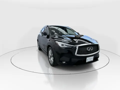 Photos of 2021 INFINITI QX50 ESSENTIAL for sale in Plano, TX at Gulliver Auto Group