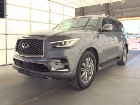 Gray 2020 INFINITI QX80 LUXE for sale in Plano, TX