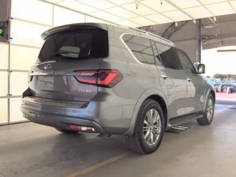 Photos of 2020 INFINITI QX80 LUXE for sale in Plano, TX at Gulliver Auto Group