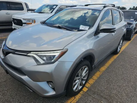 Silver 2017 Toyota RAV4 Limited for sale in Plano, TX