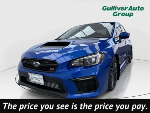 Blue 2019 Subaru WRX STi Limited for sale in Plano, TX