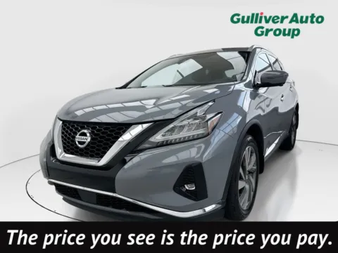 Gray 2021 Nissan Murano SL for sale in Plano, TX