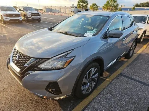 Gray 2021 Nissan Murano SL for sale in Plano, TX