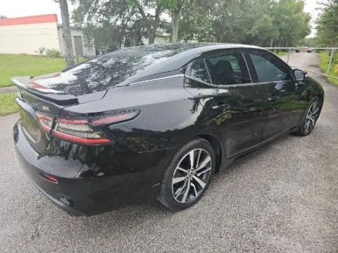Black 2021 Nissan Maxima SR for sale in Plano, TX