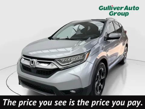 Silver 2018 Honda CR-V Touring for sale in Plano, TX