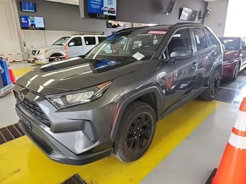 Gray 2021 Toyota RAV4 LE for sale in Plano, TX