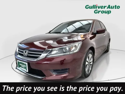 Red 2013 Honda Accord LX for sale in Plano, TX