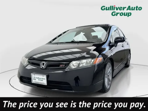 Black 2008 Honda Civic Si for sale in Plano, TX