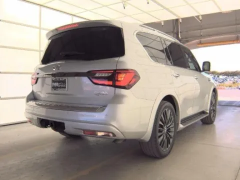Photos of 2021 INFINITI QX80 LUXE for sale in Plano, TX at Gulliver Auto Group