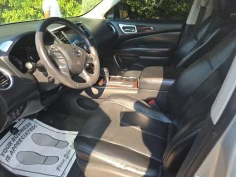 Another view of 2015 Nissan Pathfinder Platinum for sale in Plano, TX at Gulliver Auto Group