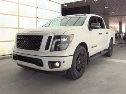 White 2019 Nissan Titan SV for sale in Plano, TX