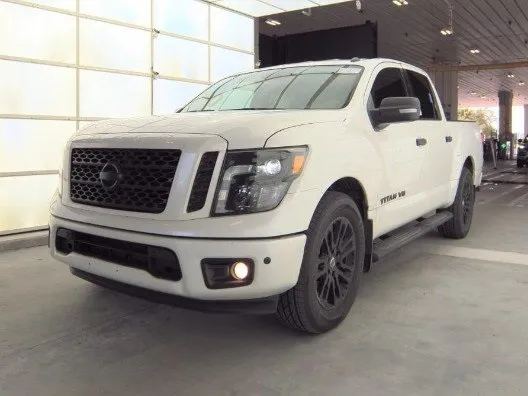 White 2019 Nissan Titan SV for sale in Plano, TX