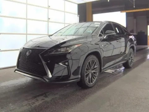 Black 2018 Lexus RX 450h F Sport for sale in Plano, TX