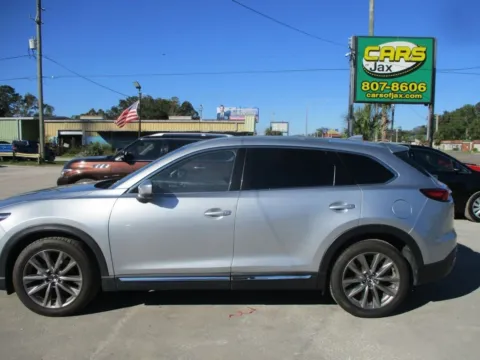 Silver 2021 Mazda CX-9 Grand Touring for sale in Plano, TX