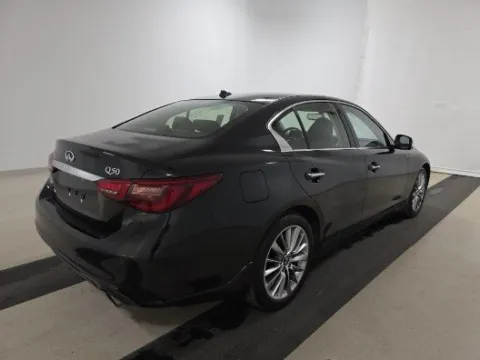 Photos of 2022 INFINITI Q50 LUXE for sale in Plano, TX at Gulliver Auto Group