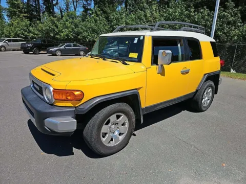 Yellow 2008 Toyota FJ Cruiser for sale in Plano, TX
