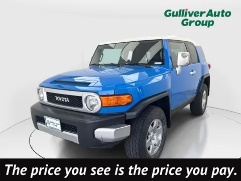 Blue 2007 Toyota FJ Cruiser Premium for sale in Plano, TX