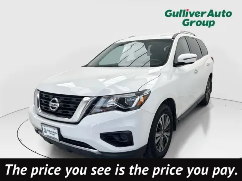 White 2017 Nissan Pathfinder S for sale in Plano, TX