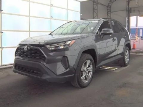 Gray 2022 Toyota RAV4 XLE for sale in Plano, TX