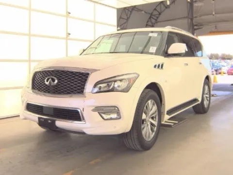 White 2015 INFINITI QX80 for sale in Plano, TX