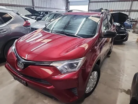 Red 2018 Toyota RAV4 LE for sale in Plano, TX