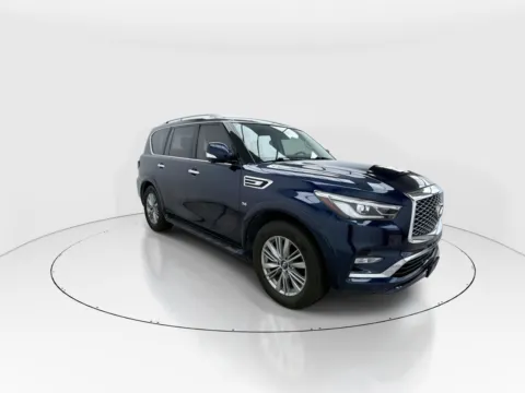 Photos of 2019 INFINITI QX80 LUXE for sale in Plano, TX at Gulliver Auto Group