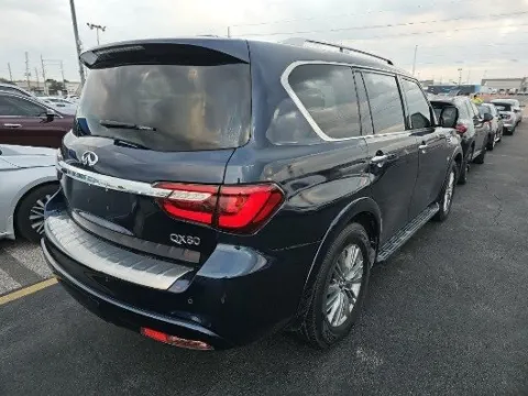 Photos of 2019 INFINITI QX80 LUXE for sale in Plano, TX at Gulliver Auto Group