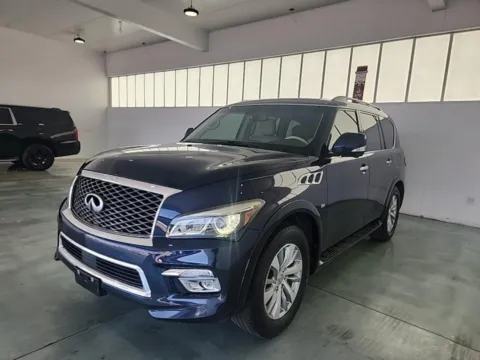 Blue 2016 INFINITI QX80 for sale in Plano, TX