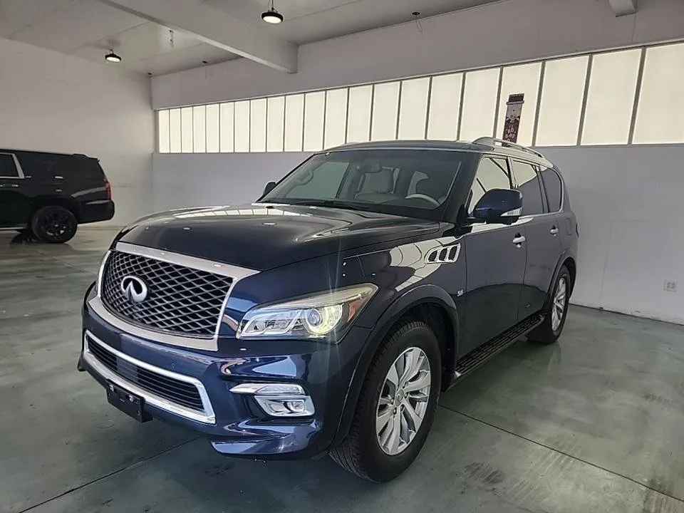 Blue 2016 INFINITI QX80 for sale in Plano, TX