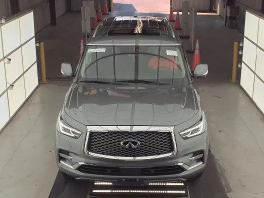 Gray 2020 INFINITI QX80 LUXE for sale in Plano, TX
