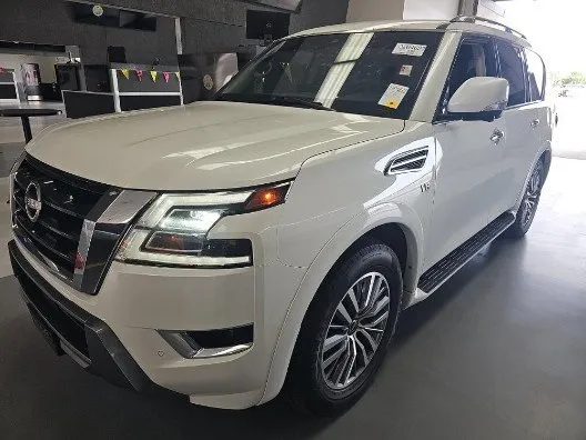 White 2021 Nissan Armada SL for sale in Plano, TX
