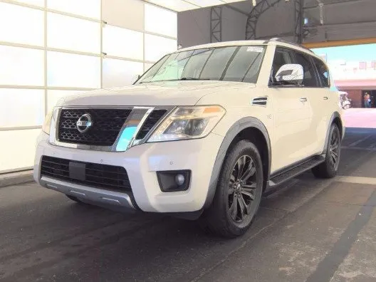 White 2018 Nissan Armada Platinum for sale in Plano, TX