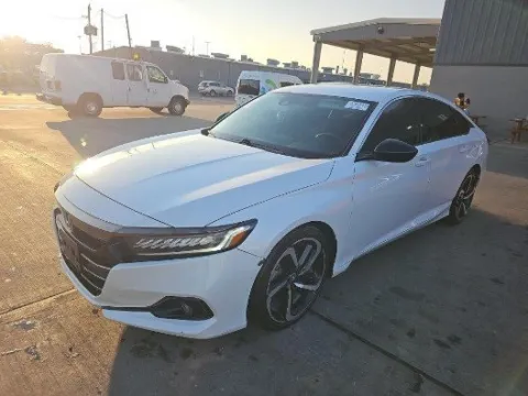 White 2021 Honda Accord Sport Special Edition for sale in Plano, TX