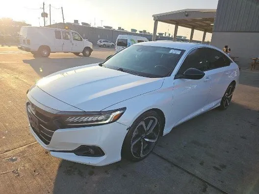 White 2021 Honda Accord Sport Special Edition for sale in Plano, TX